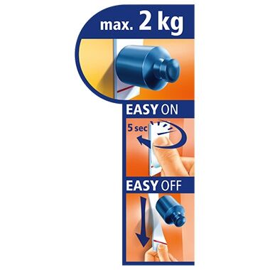 TESA Klebestück Powerstrips Waterproof 59700-00000 6 Stück