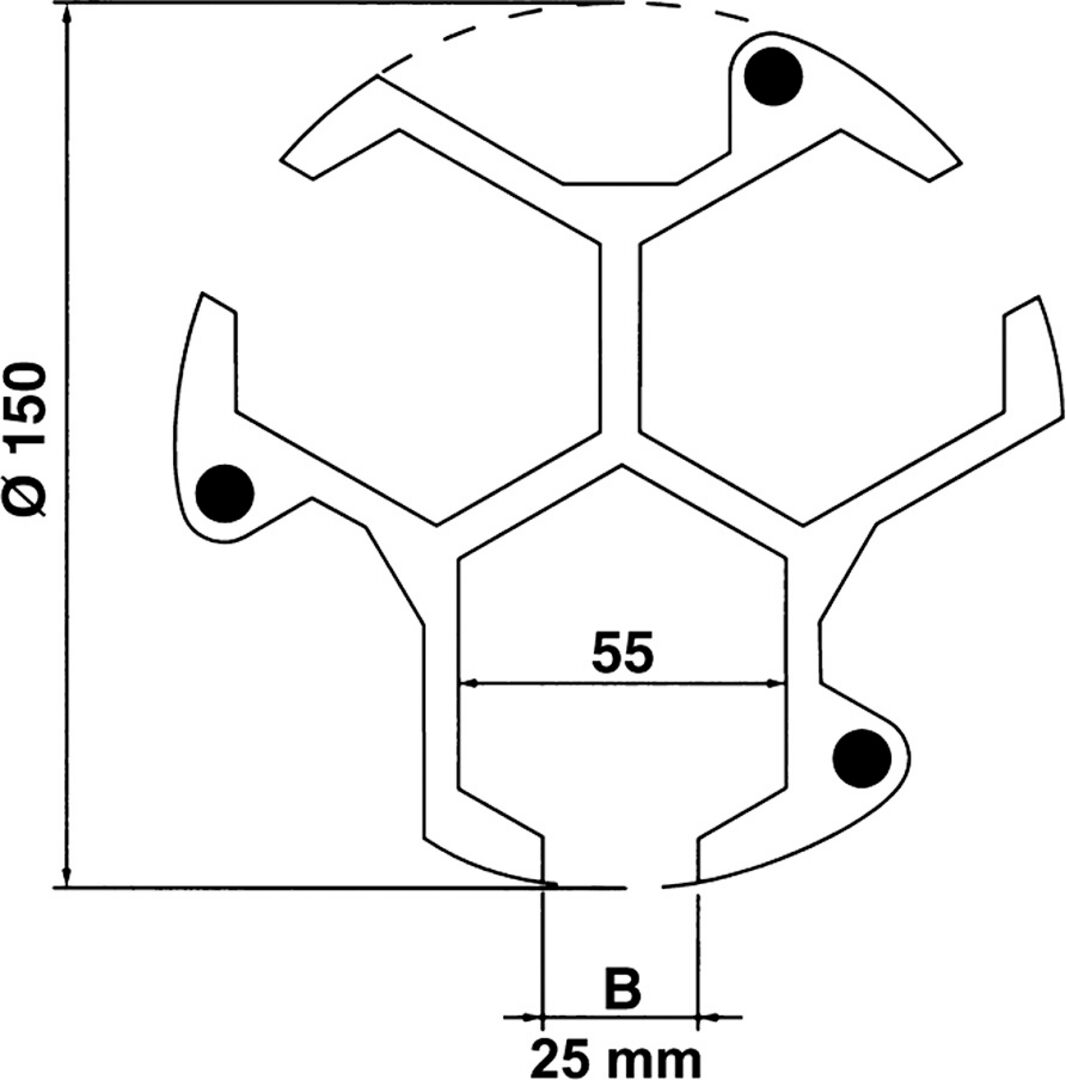 SKANTEK Werkstückanschlag POSISTOP 15mm