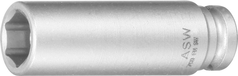 ASW Kraft Steckschlüsseleinsatz 1/4" 7mm magnetisch lang