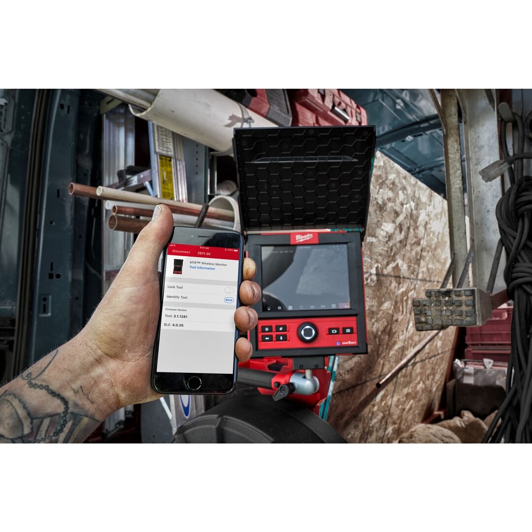 MILWAUKEE Akku-Monitor für Kanalinspektionsgerät M18SIM-0