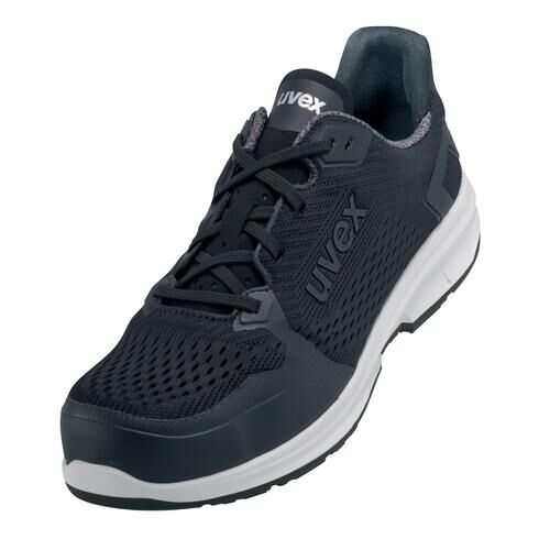 UVEX Sicherheitsschuhe sport S1 Gr. 49 W12 ESD SR schwarz/weiß 6598.9
