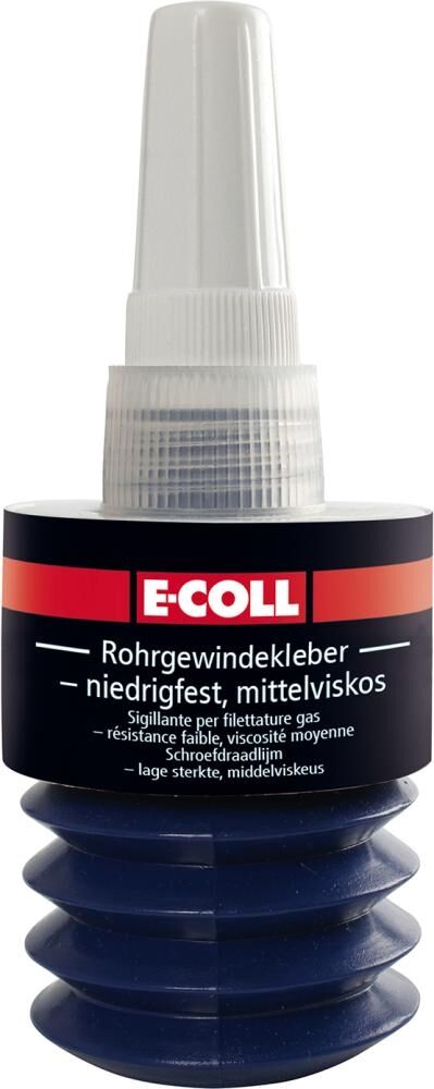 E-COLL Rohrgewindekleber niedrigfest-mittelviskos 50g