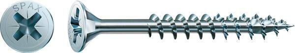 SPAX Universalschraube PZ2 Senkmultikopf Teilgewinde 4x30mm 1000 Stück