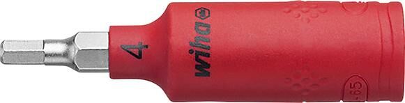 WIHA Schraubendrehereinsatz 1/4" Innen- 6kt VDE 4x65mm