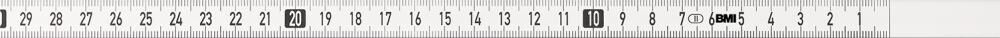 BMI Bandmaß 5mx13mm selbstklebend weiß RNL-SK