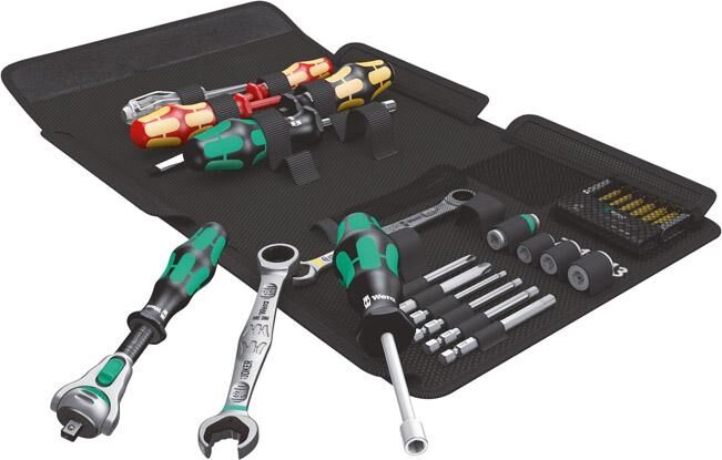 WERA Kraftform Kompakt 25-teilig SH 1 für Heizung/Sanitär