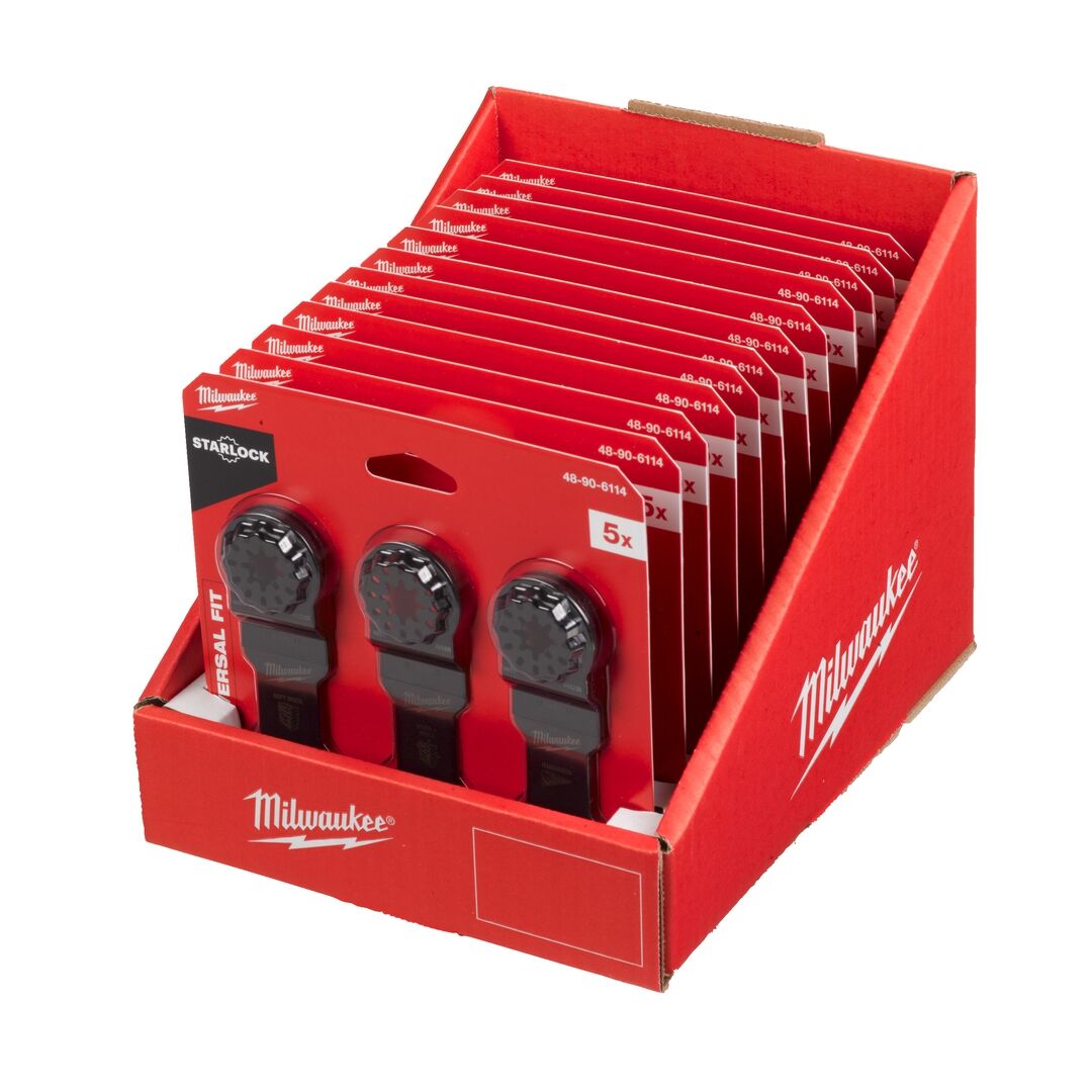 MILWAUKEE Multitool Zubehörset Holz 5-teilig
