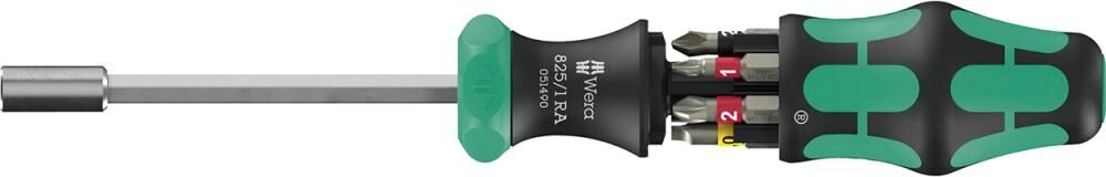 WERA Magazin-Bithalter KK27 RA 1 Ratsche 6-teilig