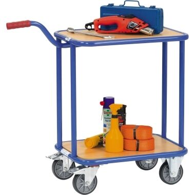 FETRA Transportwagen KF 33 1164 2 Holzböden 600x450mm
