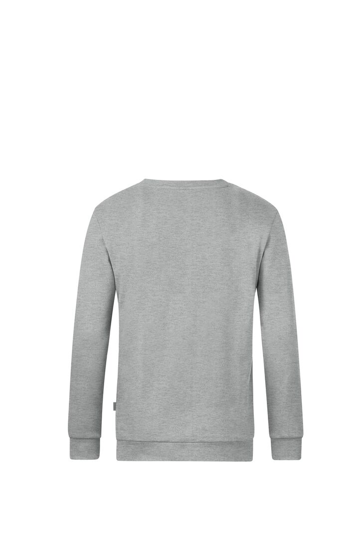 JAKO Sweat Organic Unisex C8820 Gr.L hellgrau meliert