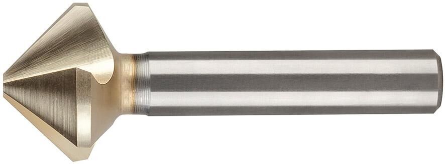 BECK Kegelsenker VHM 6,30mm 90Grad ungleich geteilt TiAlN