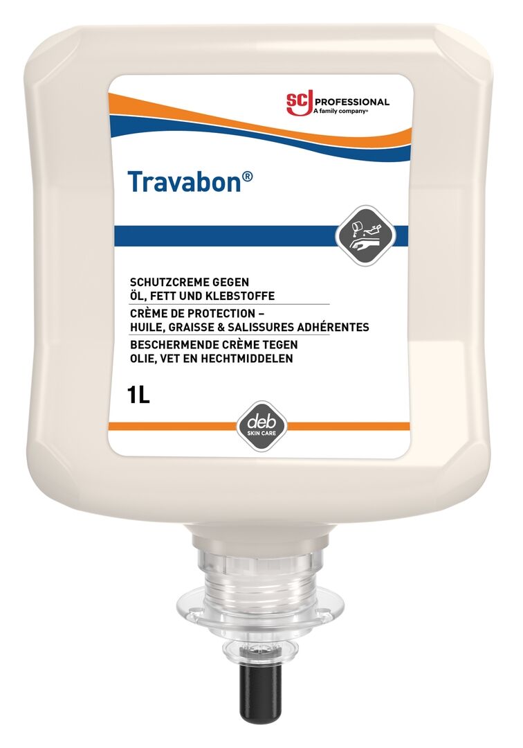 SC JOHNSON Hautschutzcreme Travabon 1000ml Kartusche TVC1L