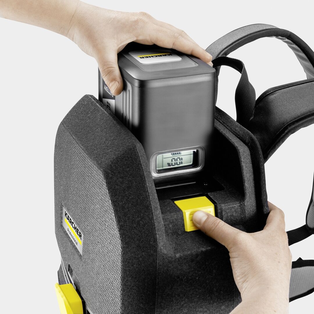 KÄRCHER Akku-Rucksacksauger BVL 5/1 Bp 36V 5L incl. Akku & Ladegerät