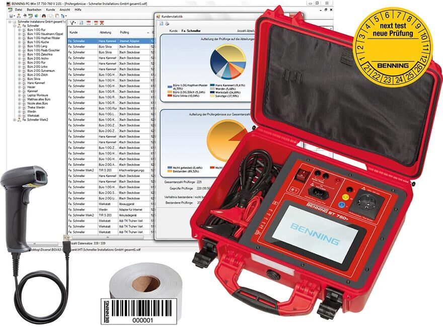 BENNING Gerätetester 760+ SET