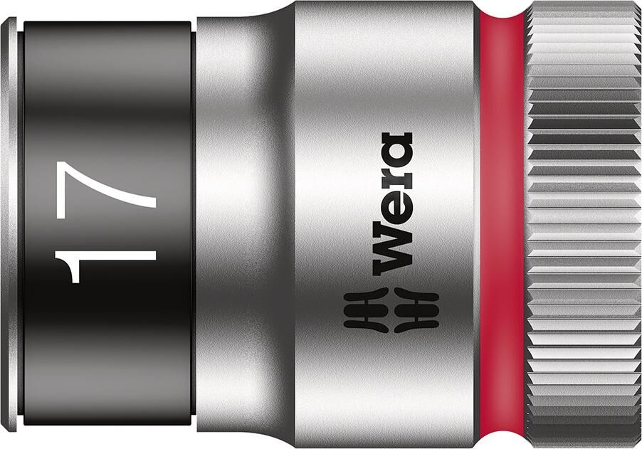 WERA Steckschlüsseleinsatz 1/2" 17mm sechskant Haltefunktion