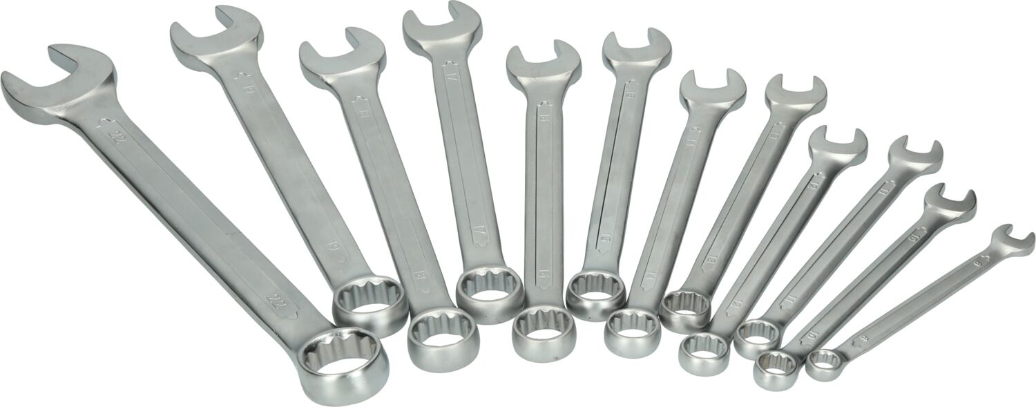 BRILLIANT TOOLS Gabelringschlüssel Set 15-teilig