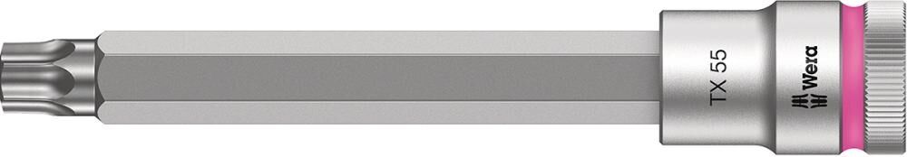 WERA Schraubendrehereinsatz 1/2" T55x140mm Haltefunktion