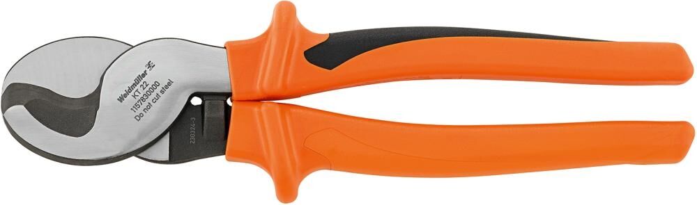 WEIDMÜLLER Kabelschere VDE KT 22 210mm Einhandbedienung bis D 22mm
