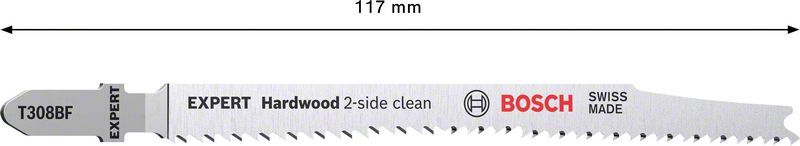 BOSCH Stichsägeblatt T308BF Expert HardWood VE 100