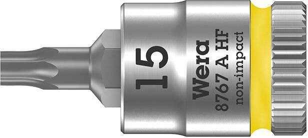 WERA Schraubendrehereinsatz 1/4" TX 15x28mm Haltefunktion