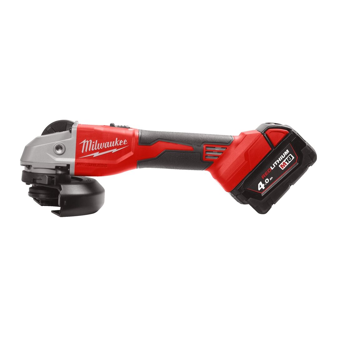 MILWAUKEE Akku-Winkelschleifer M18 BLSAG125X-402X 2x18V 4Ah Ladegerät