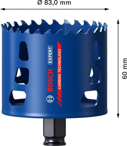 BOSCH Lochsäge EXPERT ToughMaterial 83mm