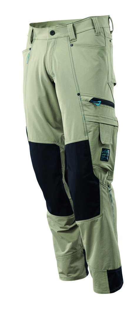 MASCOT Advanced Bundhose Stretch Gr. 82C44 hellkhaki 17179-311