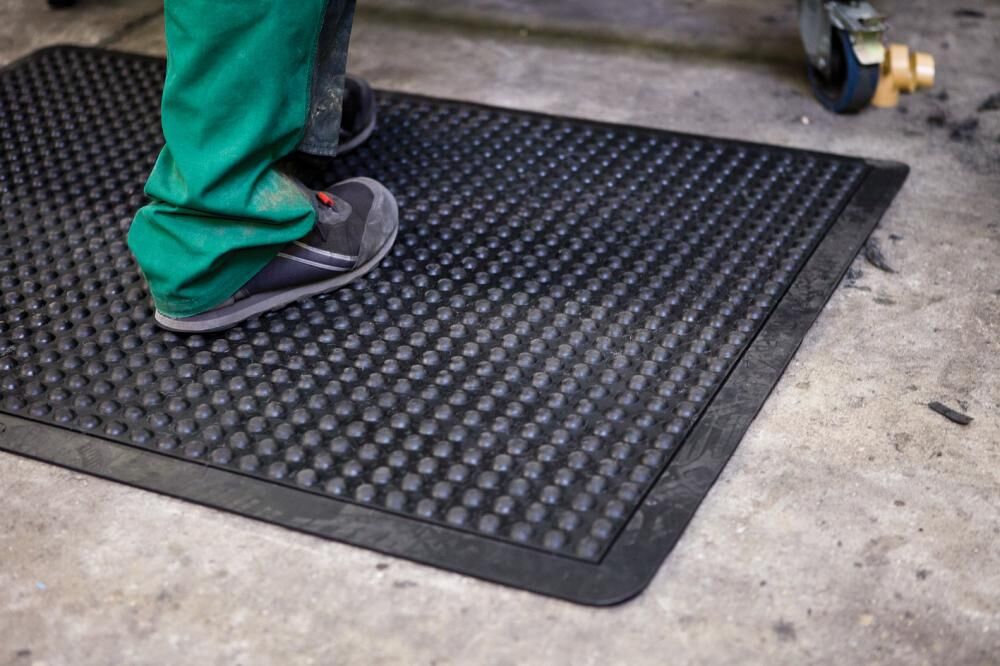 MILTEX Yoga Dome NR Einzelmatte 60x90 cm schwarz