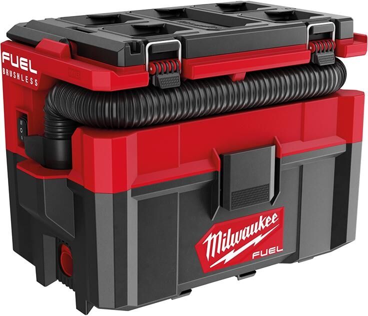 MILWAUKEE Akku-Nass-/ Trockensauger M18FPOVCL-0 Packout ohne Akku & Ladegerät im Karton