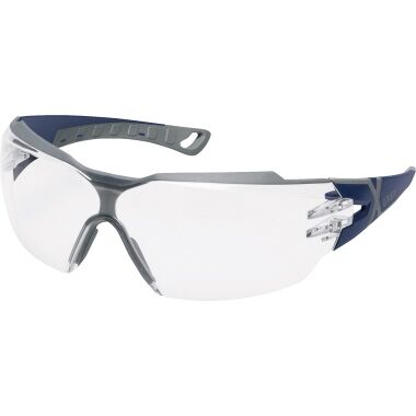 UVEX Schutzbrille pheos cx2 exc. AS AF klar blau/grau 9198.257