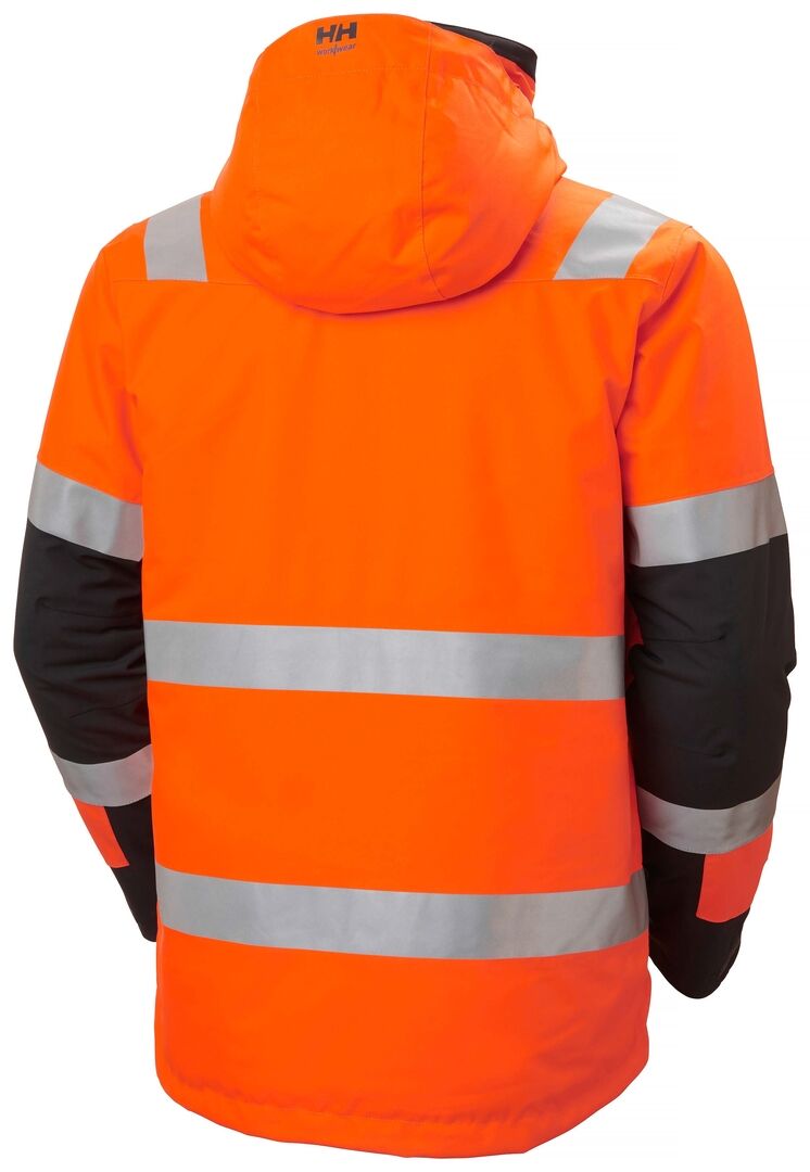 HELLY HANSEN Warnschutz Winterjacke ALNA 2.0 71392 orange/ebony Gr. XXL
