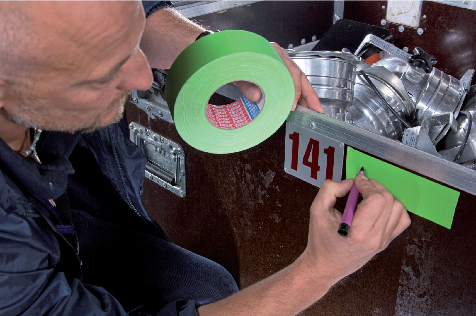 TESA tesaband 4651 25m:50mm grau