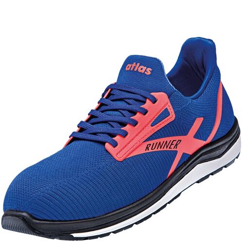 ATLAS Sicherheitshalbschuh Runner 45 S1P SRC neon blue W10 Gr. 41