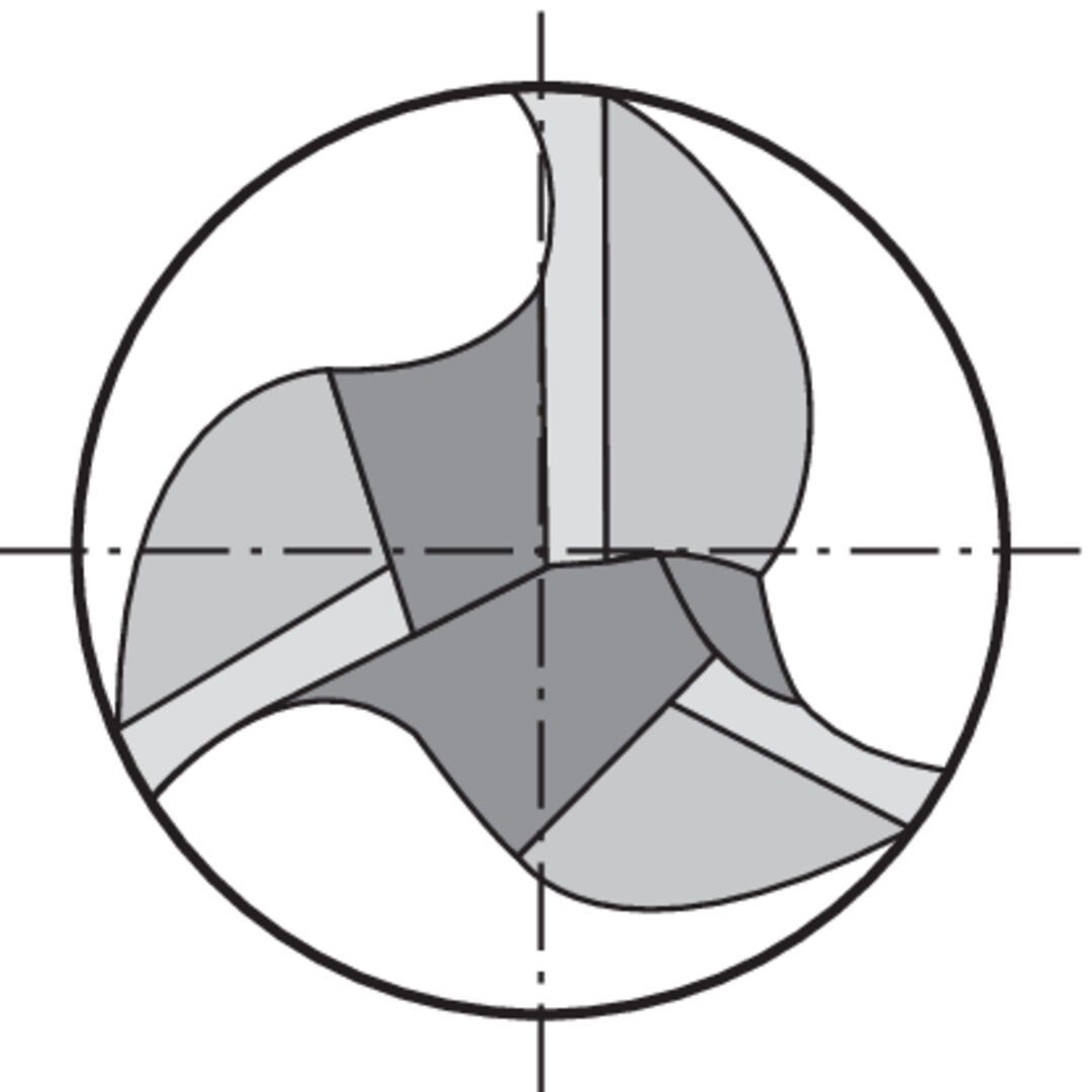 FORMAT Schaftfräser 14,0mm DIN6527L VHM HA Z 3