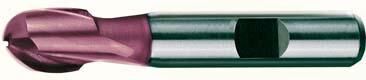 FORMAT Radiusfräser kurz TIALN HSSE 8,00mm