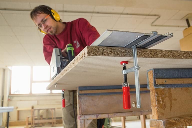 BESSEY Tischzwinge Ganzstahl 160x60mm