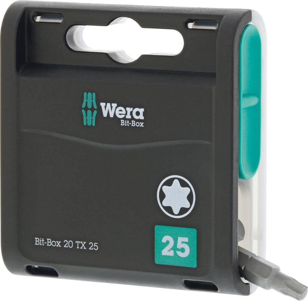 WERA Bit-Set 20 H T25x 25mm 20er Box