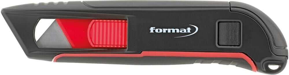 FORMAT Sicherheitsmesser vollautomatischer Klingenrückzug inkl. 2 Klingen