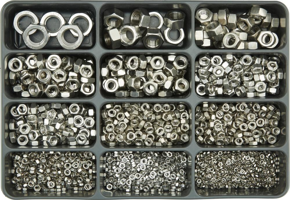 E-NORM Montagekoffer 46 DIN 934 Edelstahl A2