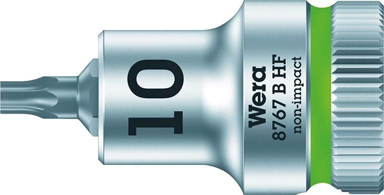 WERA Schraubendrehereinsatz 3/8" T10x35mm Haltefunktion