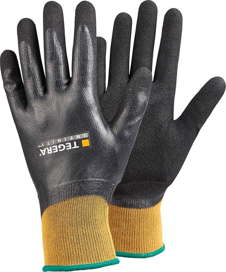 TEGERA Strickhandschuhe 8804 Gr. 9 Nitrilbeschichtung