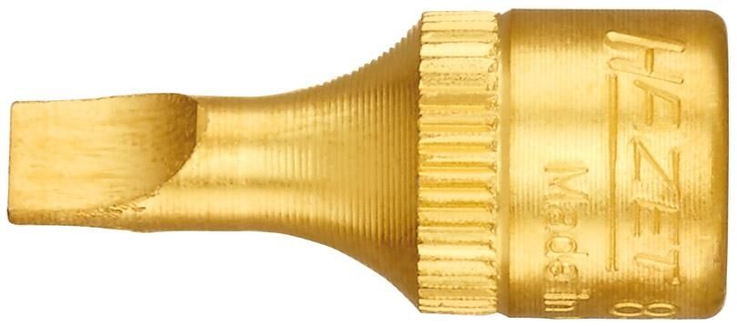 HAZET Steckschlüsseleinsatz 1/4" Schlitz 8x1,2mm