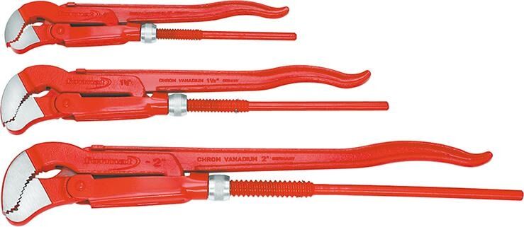 FORMAT Eckrohrzangen Set 1"-2" 3-teilig