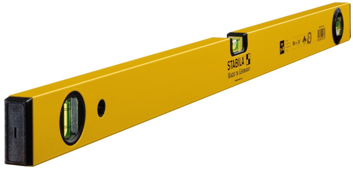 STABILA Wasserwaage Leichtmetall mit Winkel 70W 80cm