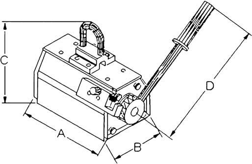 YALE Permanent - Hebemagnet 100 kg TPM 0,1