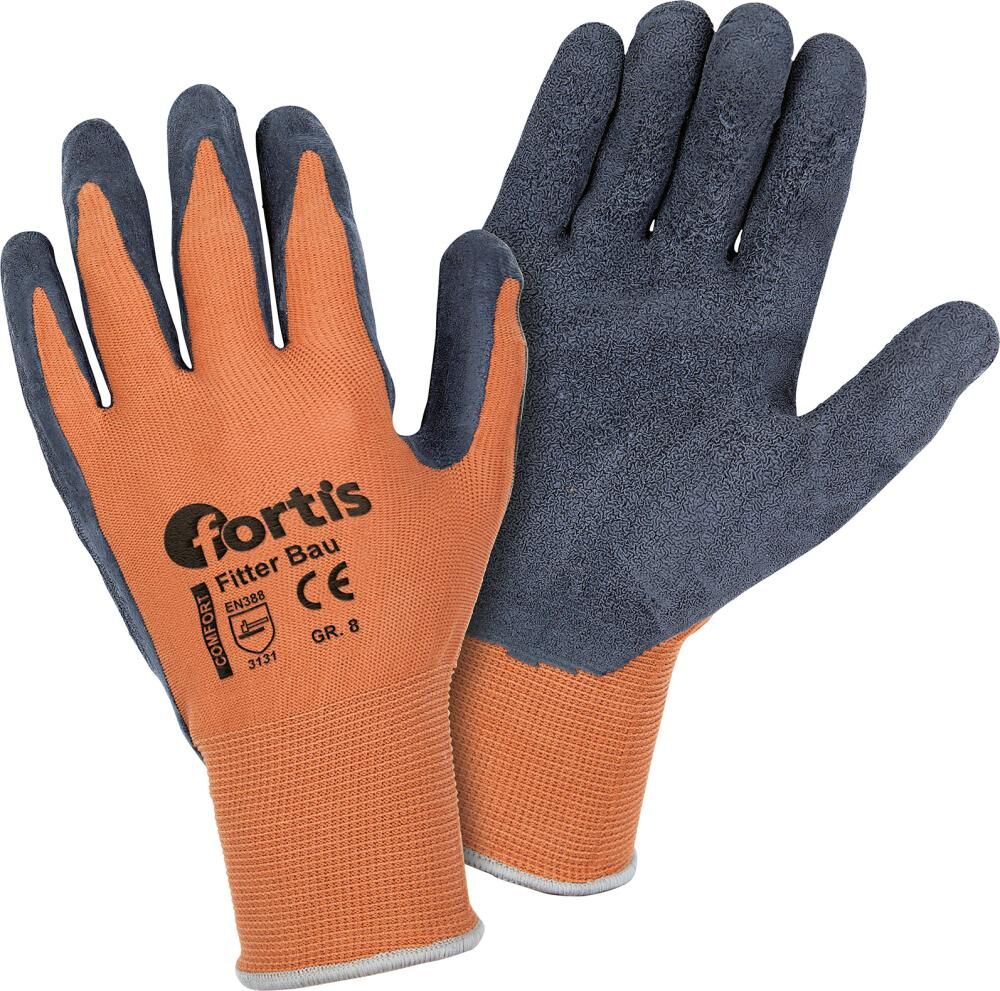 FORTIS Strickhandschuhe Fitter Bau Gr. 8