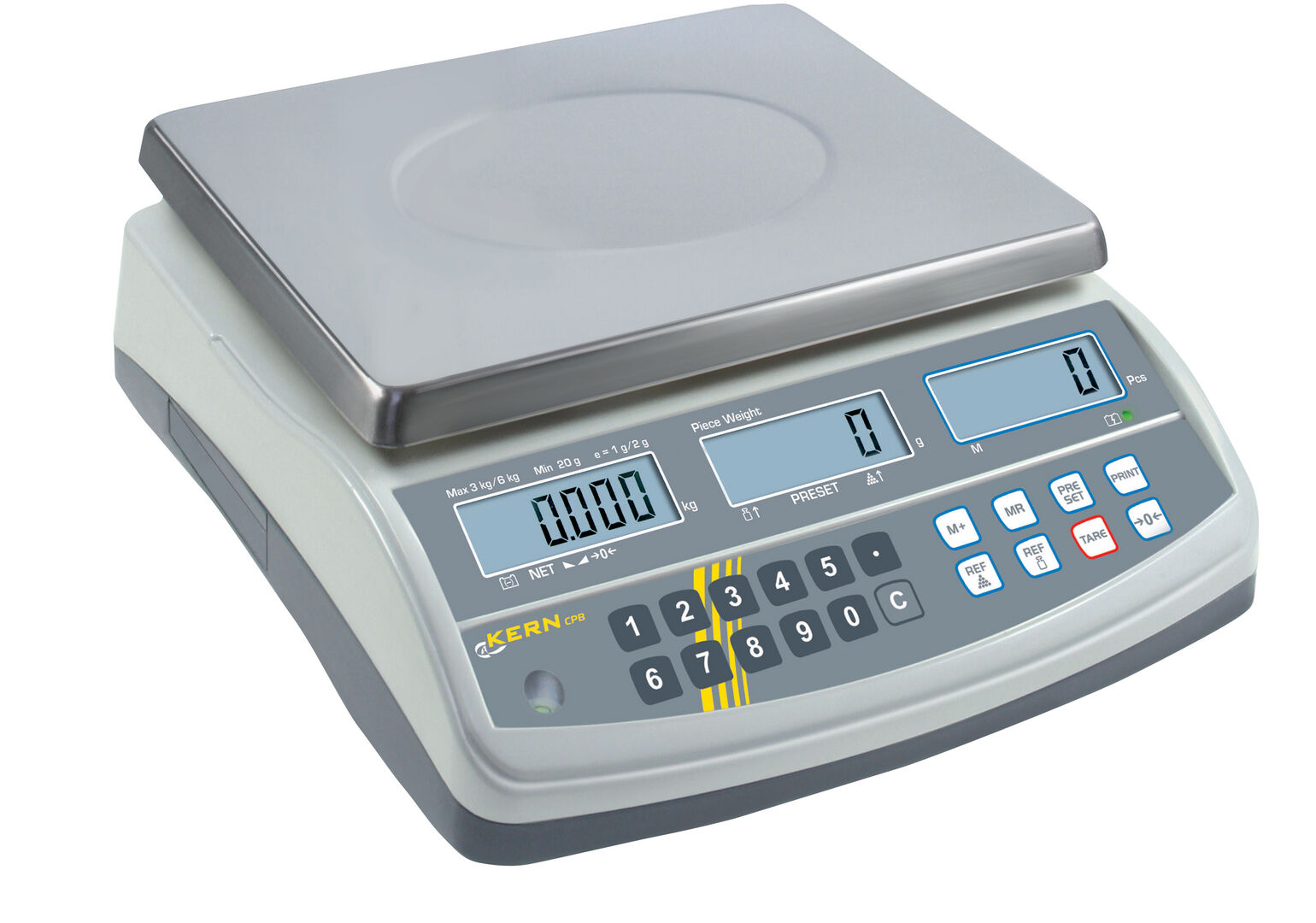 KERN Kompaktwaage bis 6,0kg Ablesbarkeit 0,1 g