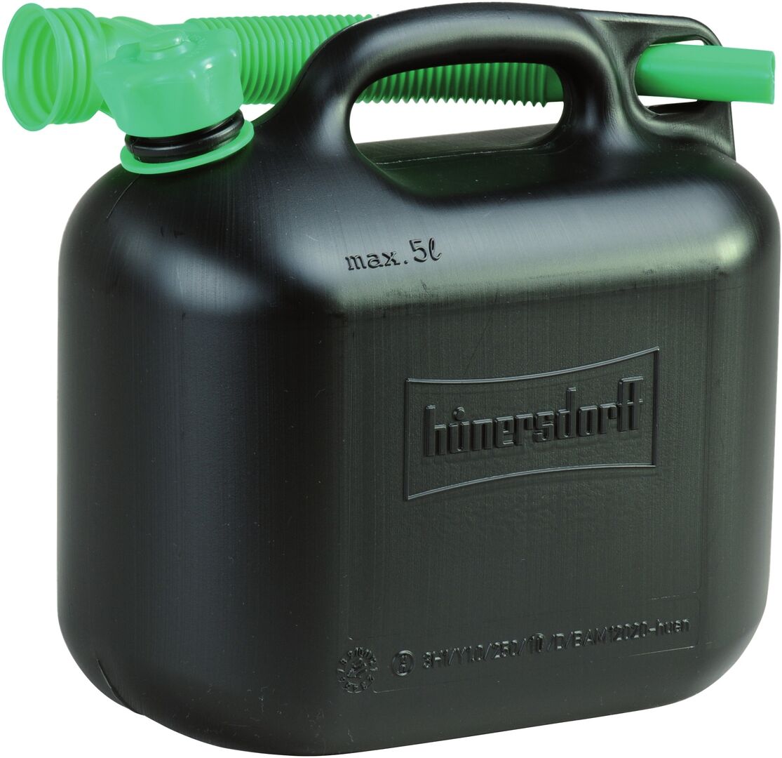 HÜNERSDORFF Benzinkanister CLASSIC schwarz 5L