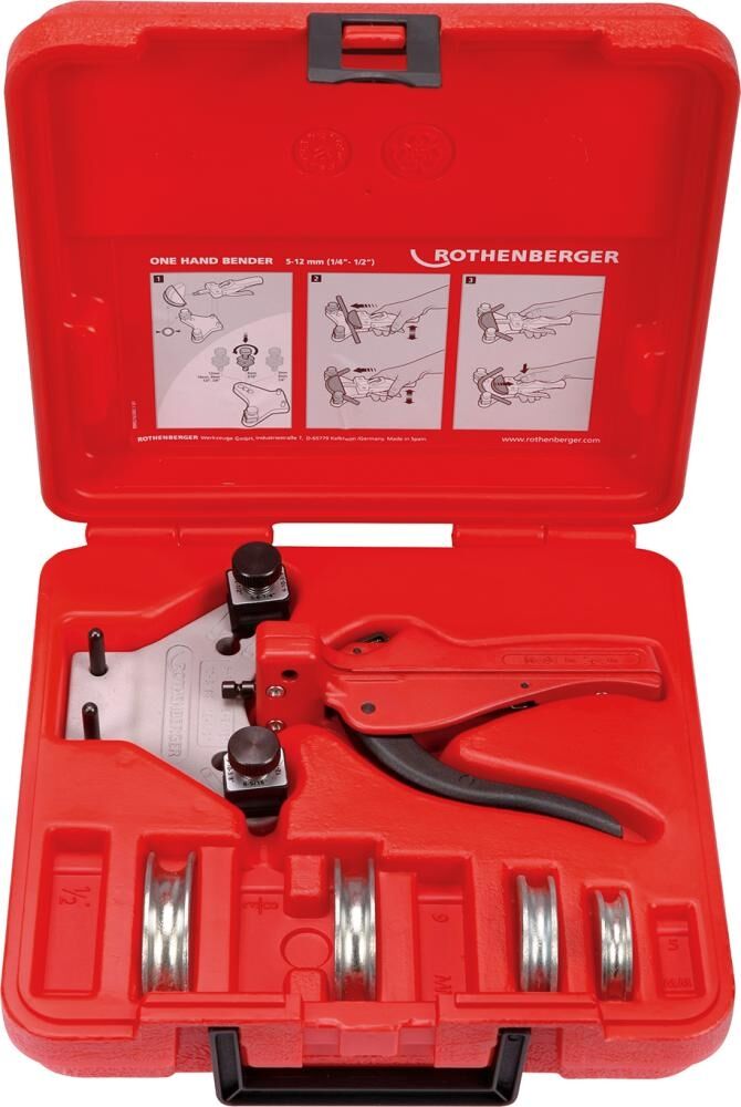ROTHENBERGER Einhand Biegegerät Set Tube Bender