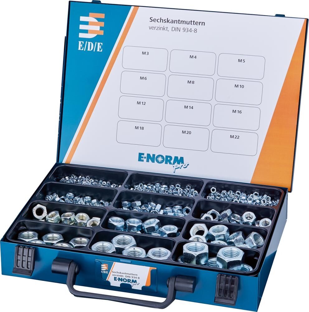 E-NORM Montagekoffer 11 DIN 934 zn